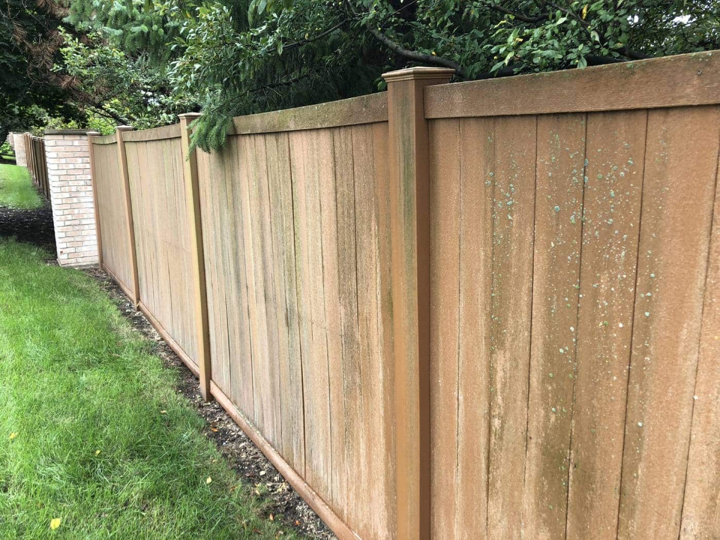 Deck and Fence Cleaning in Oswego, IL