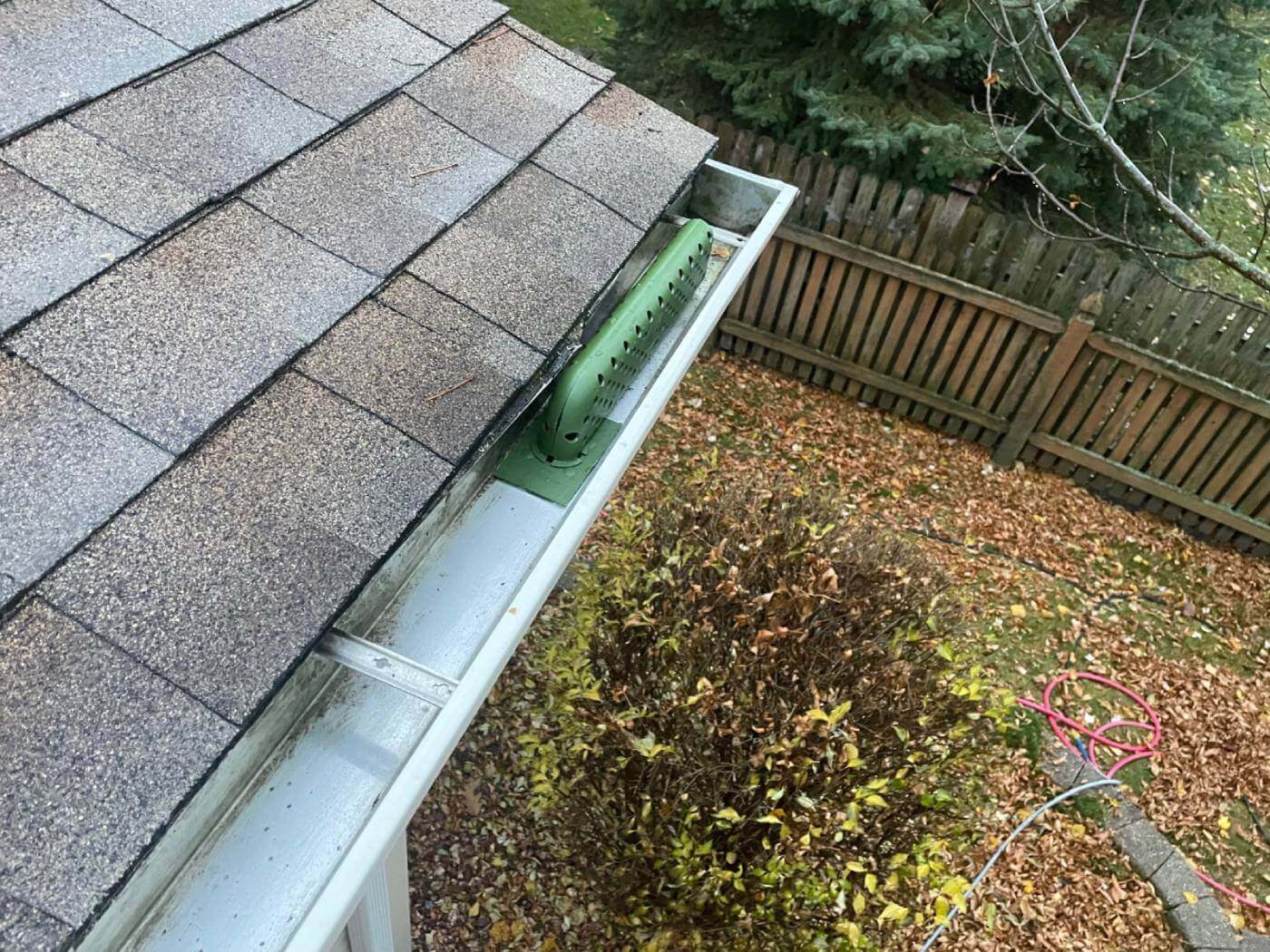 roof gutter cleaning